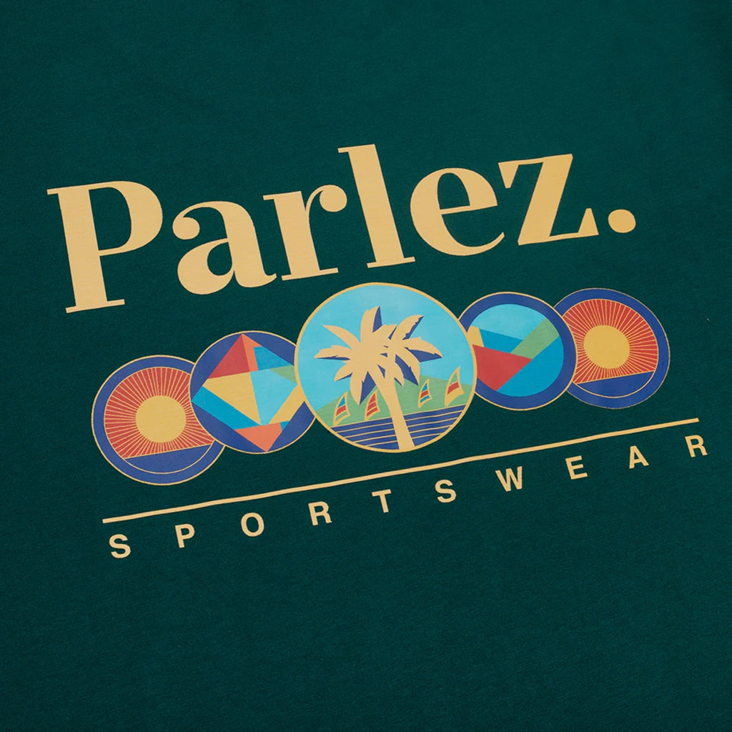 Parlez Reefer T Shirt - Deep Green