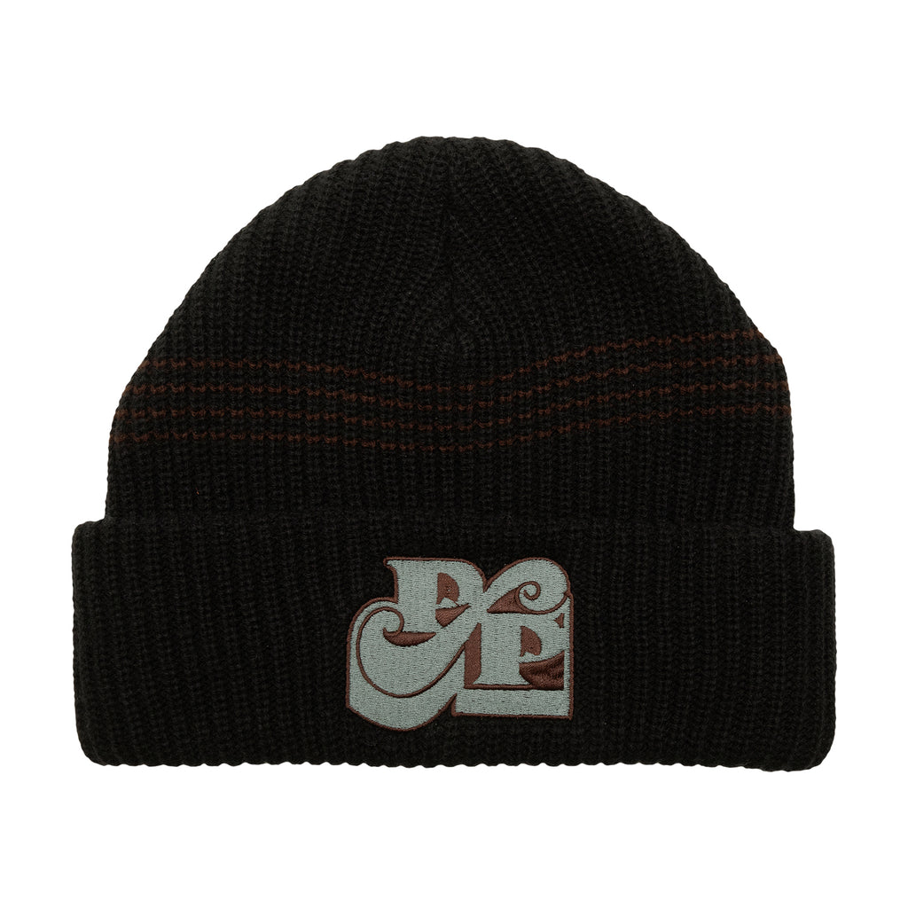 Passport Tilde Beanie - Black - front