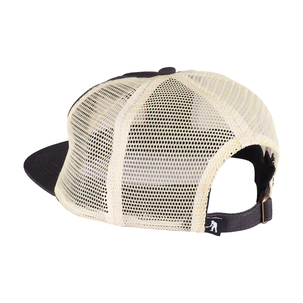 PassPort Brush Fire Workers Trucker Cap - Chocolate / Off White - back