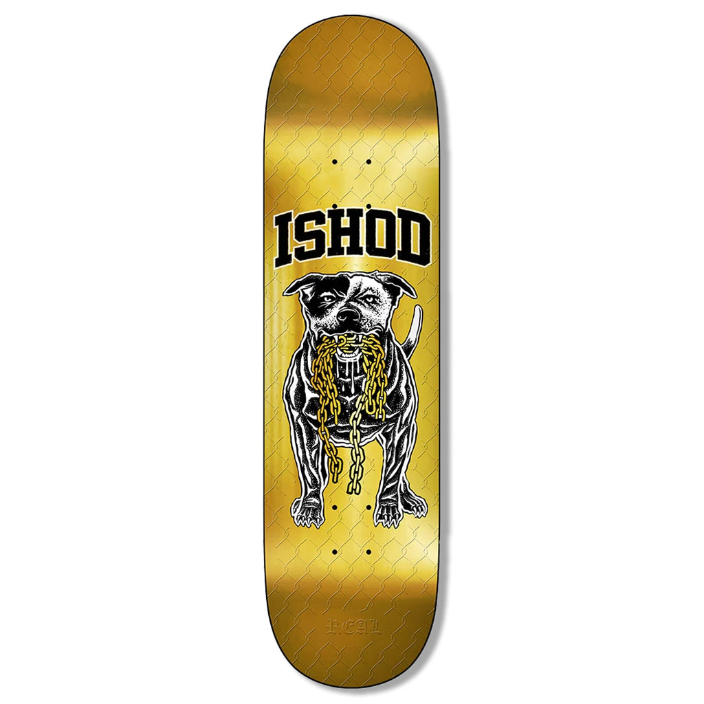 Real Skateboards x Skate Shop Day 24 Ishod Lucky Dog Skateboard Deck - 8.5"