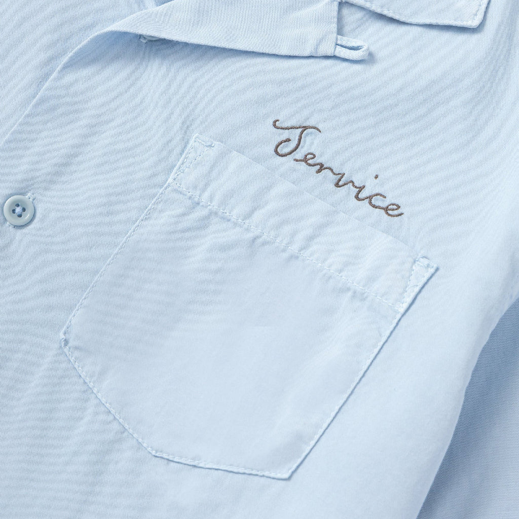 Service Works Script Resort S/S Shirt - Powder - pocket