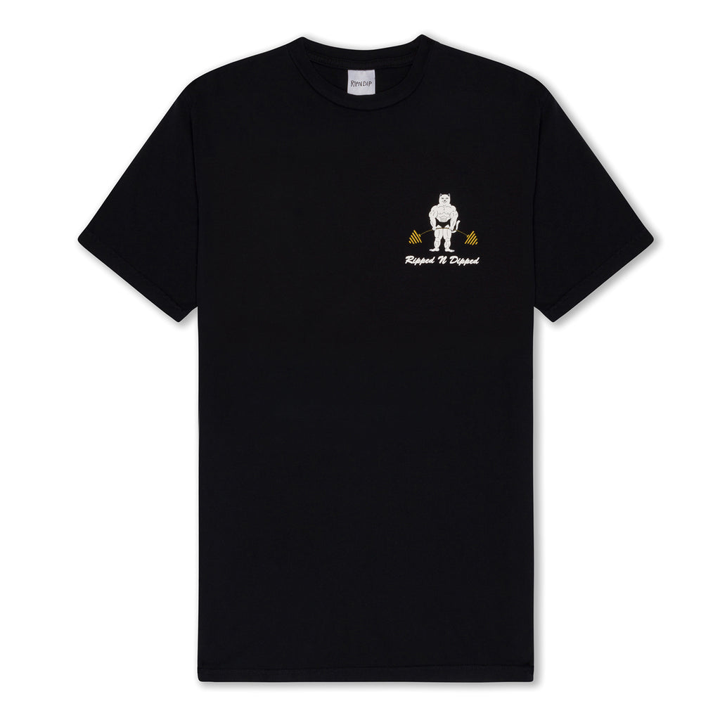 RIPNDIP Ripped and Dipped T Shirt - Black