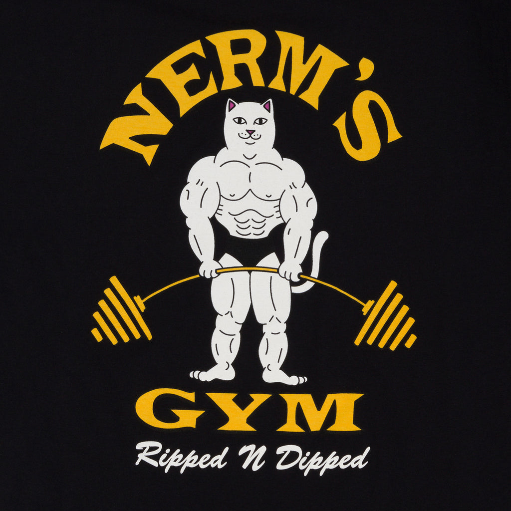 RIPNDIP Ripped and Dipped T Shirt - Black
