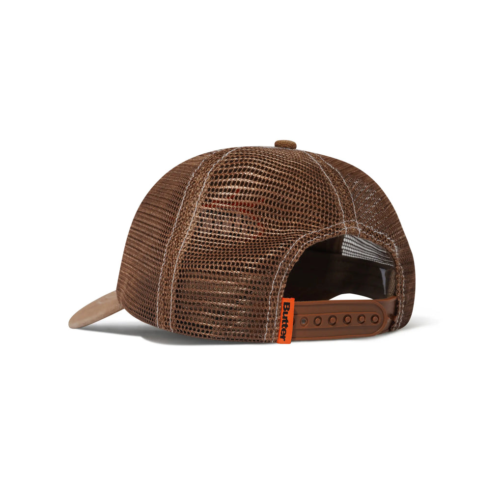 Butter Goods Roach Trucker Cap - Chocolate - back