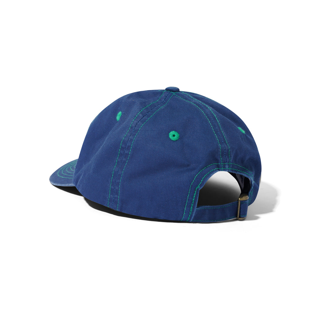 Butter Goods Rounded Logo 6 Panel Cap - Navy - back