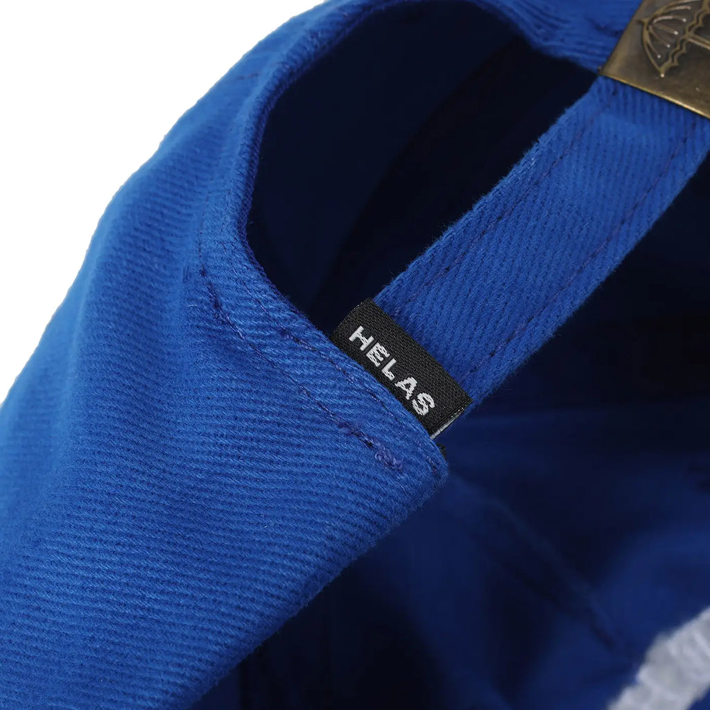 Helas Save Helas Cap - Blue - label