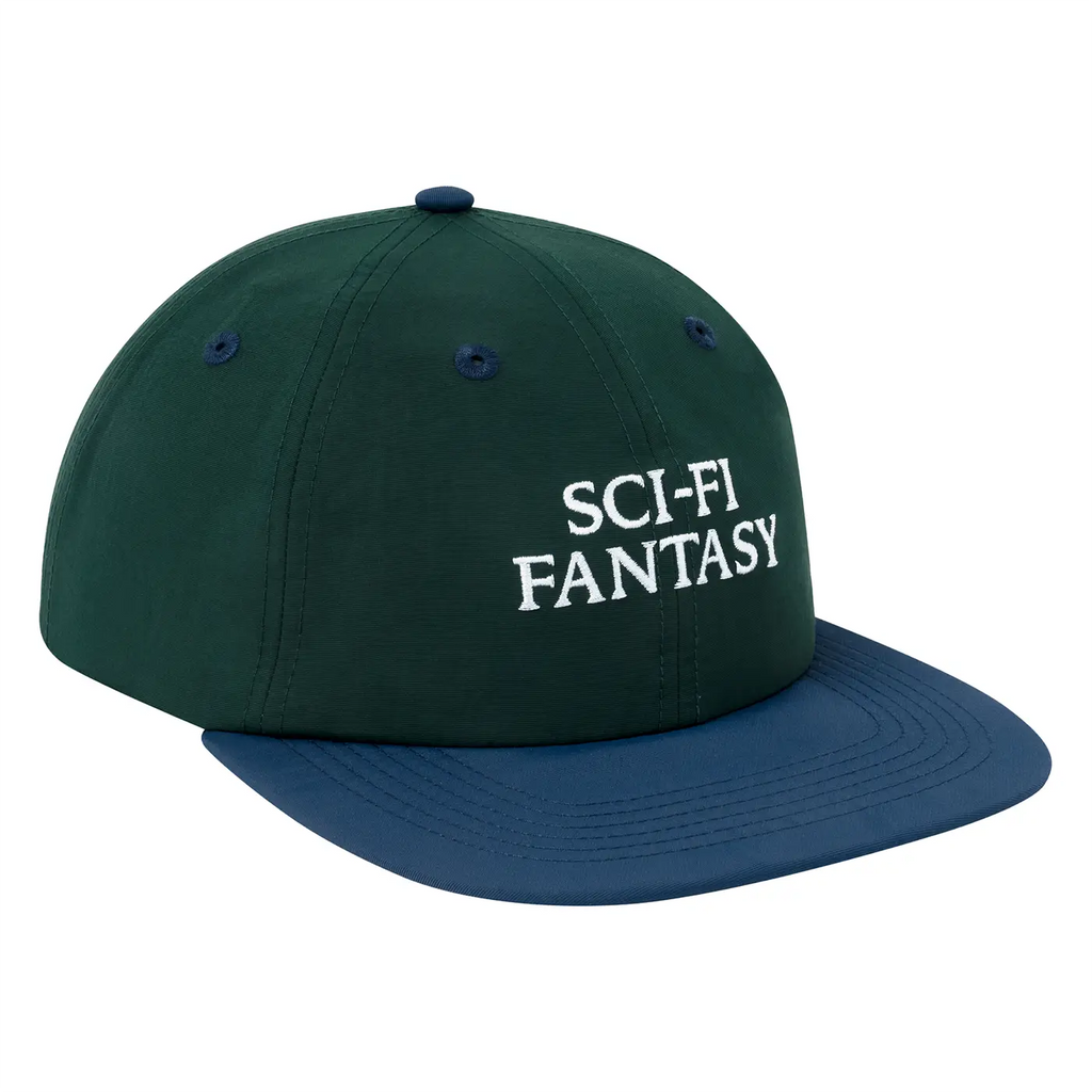 Sci-Fi Fantasy Nylon Logo Cap - Green