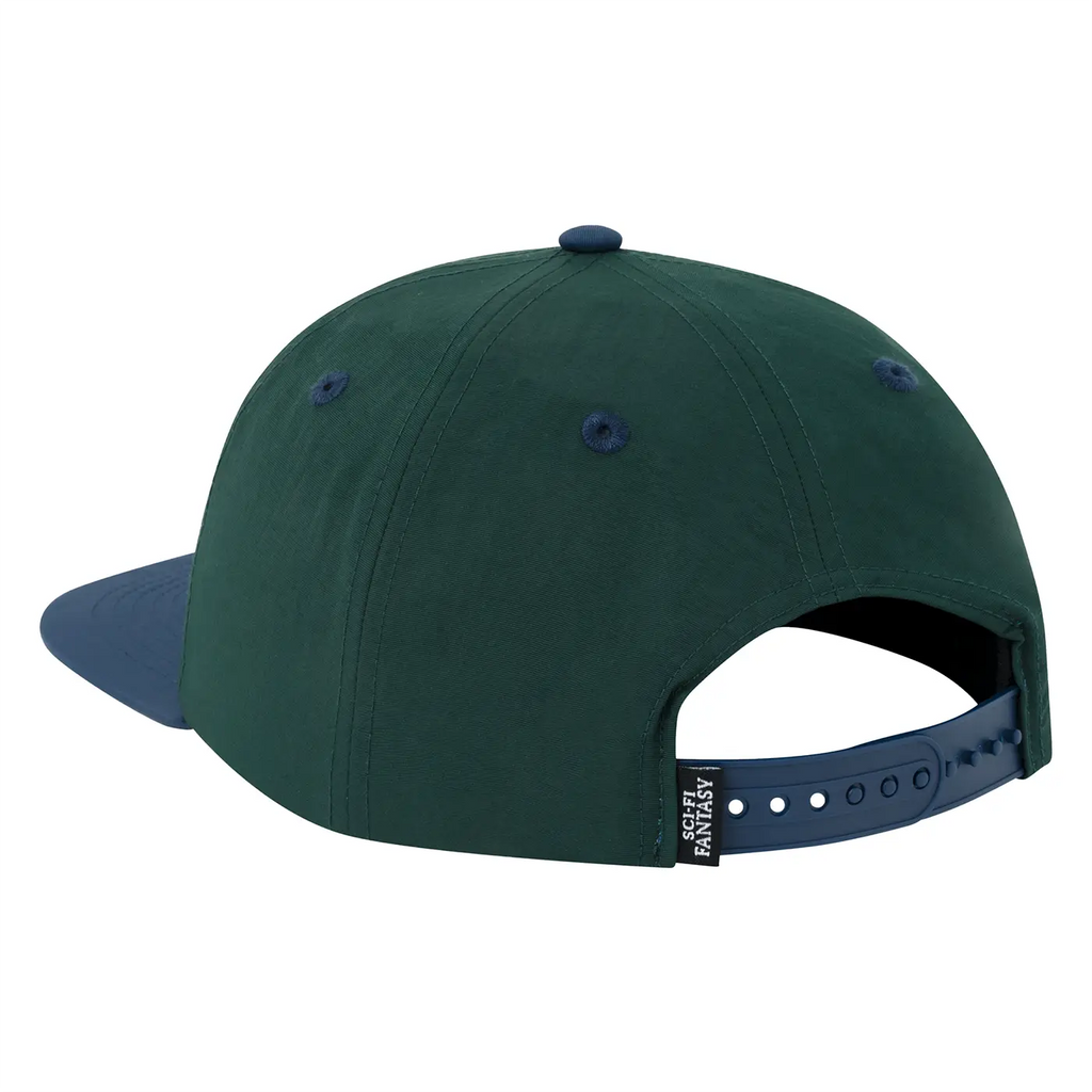 Sci-Fi Fantasy Nylon Logo Cap - Green