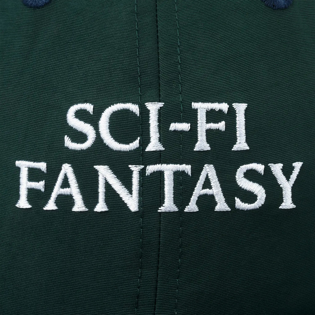 Sci-Fi Fantasy Nylon Logo Cap - Green