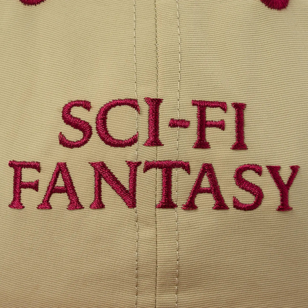 Sci-Fi Fantasy Nylon Logo Cap - Natural