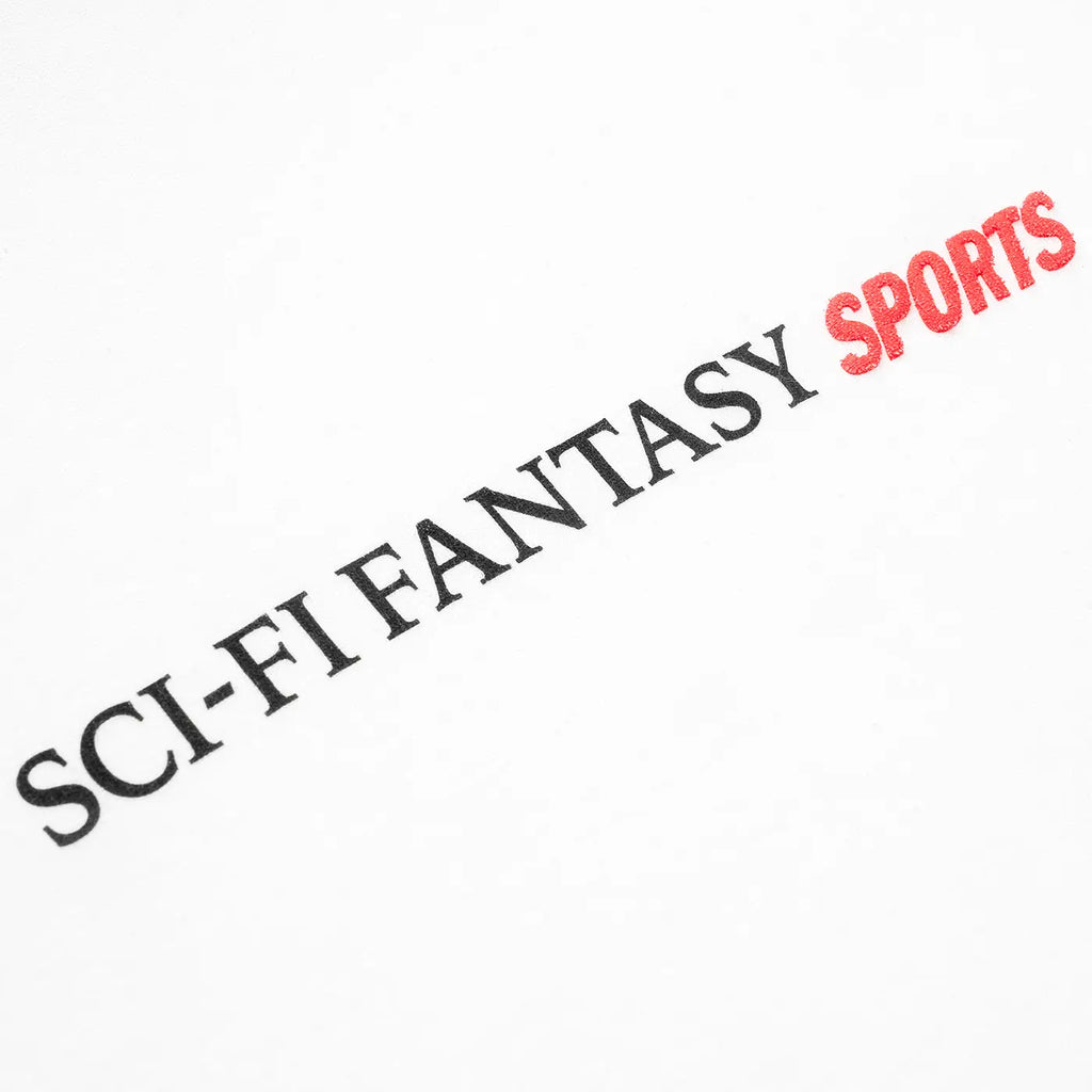 Sci-Fi Fantasy Sci-Fi Sports T Shirt - White