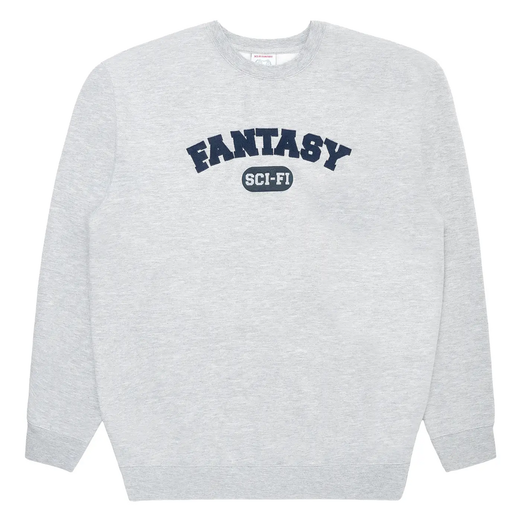 Sci-Fi Fantasy Sci-FI U Crewneck Fleece - Heather Grey