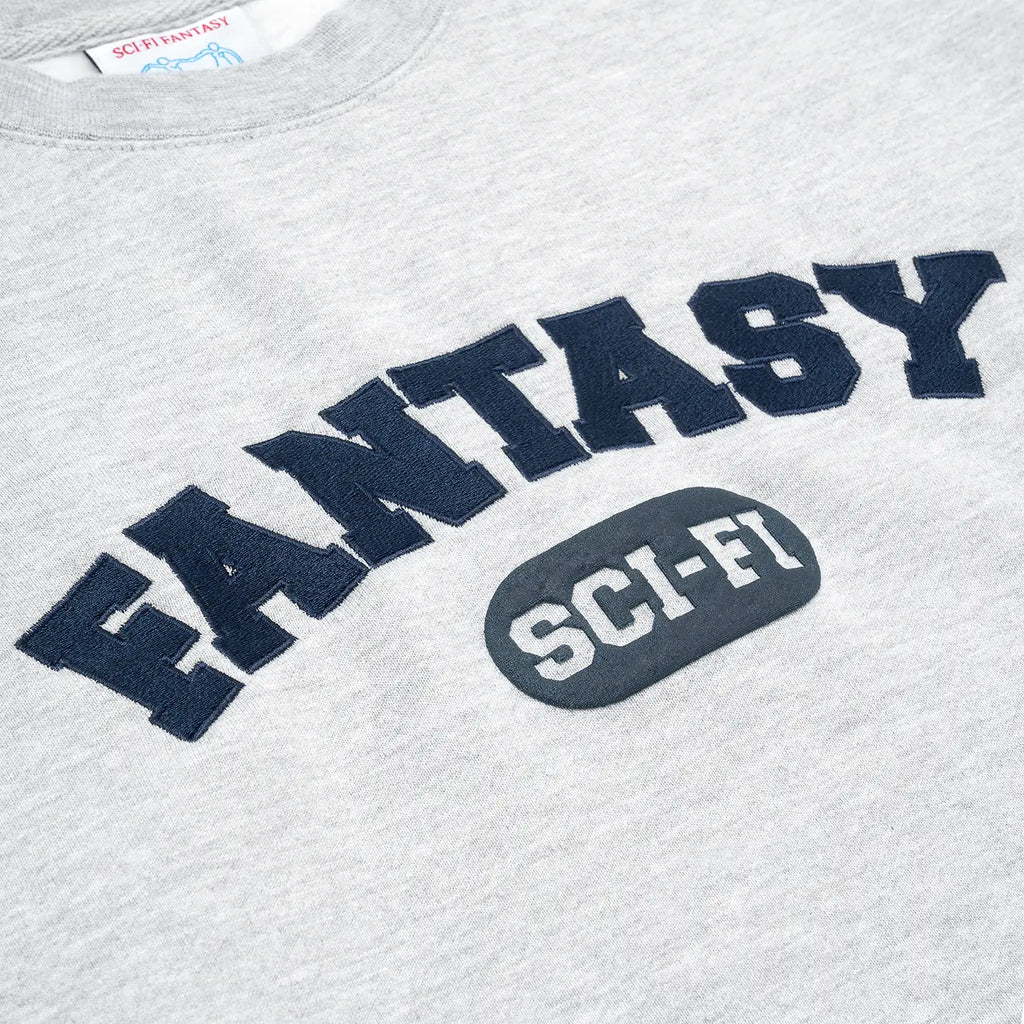 Sci-Fi Fantasy Sci-FI U Crewneck Fleece - Heather Grey