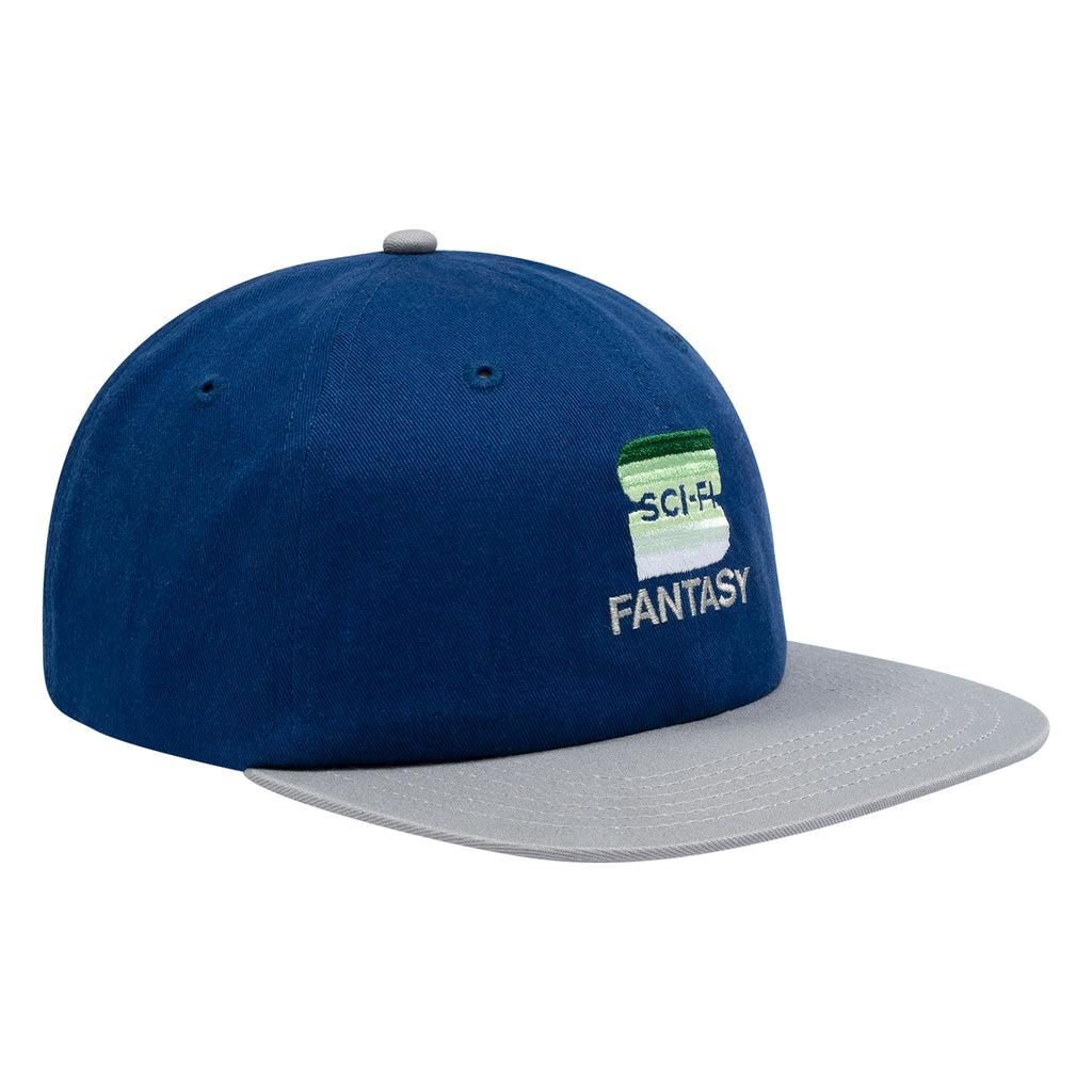 Sci-Fi Fantasy 'S' Cap - Blue / Grey