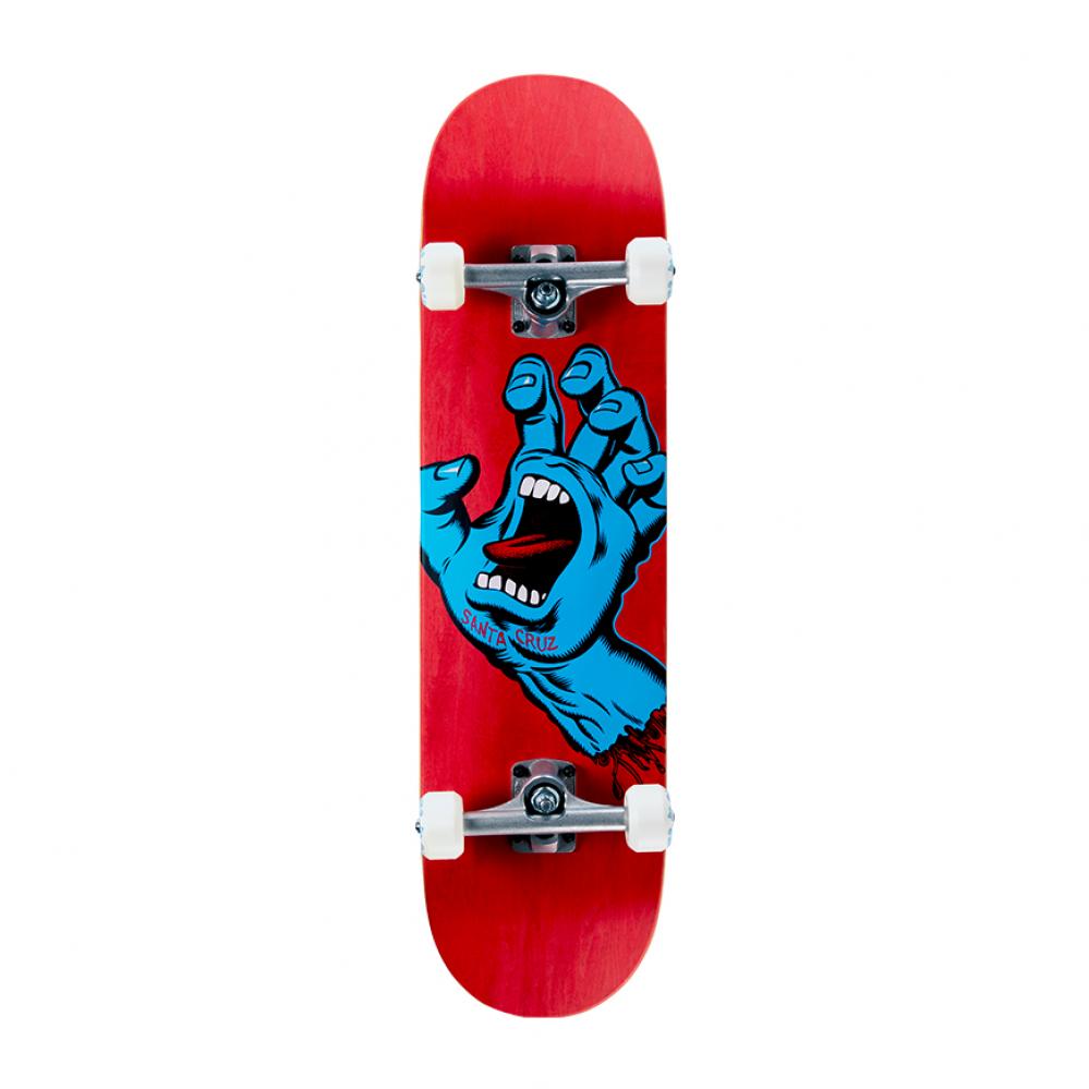Santa Cruz Screaming Hand Skateboard Complete - 8" - main