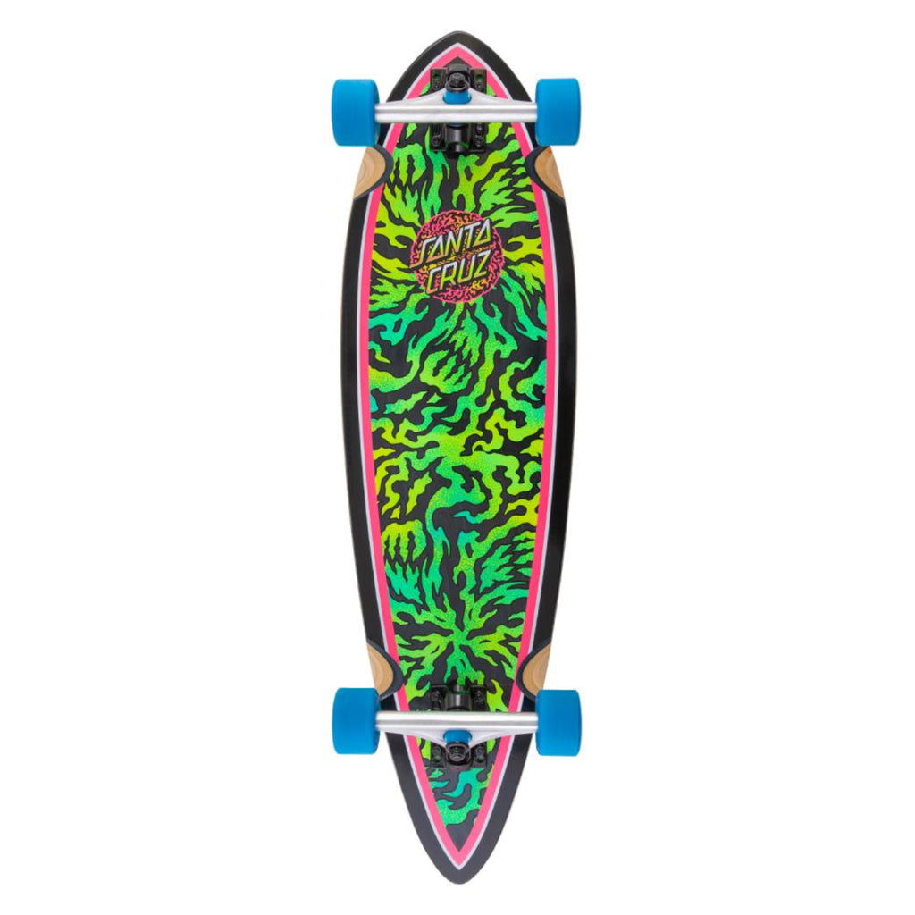 Santa Cruz Complete Obscure Dot Pintail Longboard - 33" - bottom