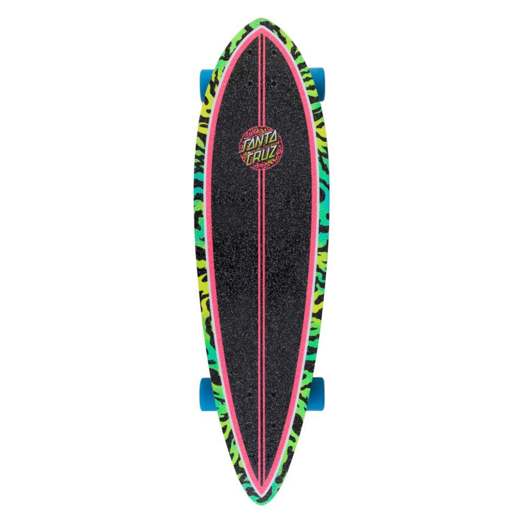 Santa Cruz Complete Obscure Dot Pintail Longboard - 33" - top