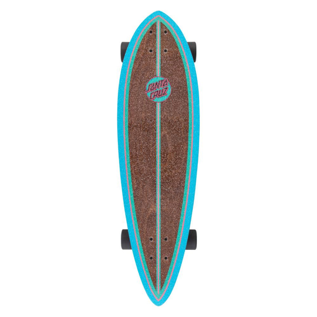 Santa Cruz Complete Cabana Dot Pintail Longboard - 33" - top