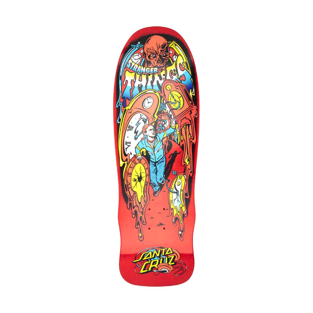 Santa Cruz x Stranger Things Melting Clock Deck - 9.7"