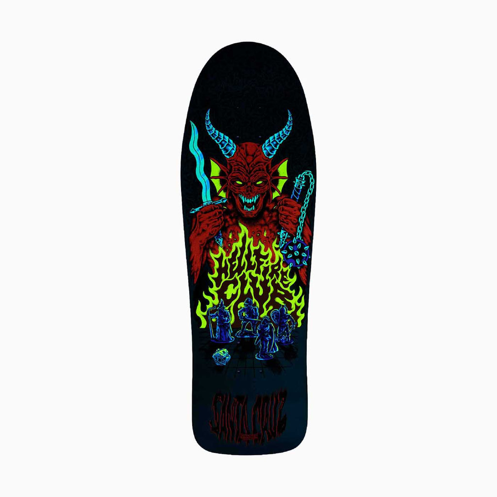Santa Cruz x Stranger Things Knox Hellfire Deck - 10.07"