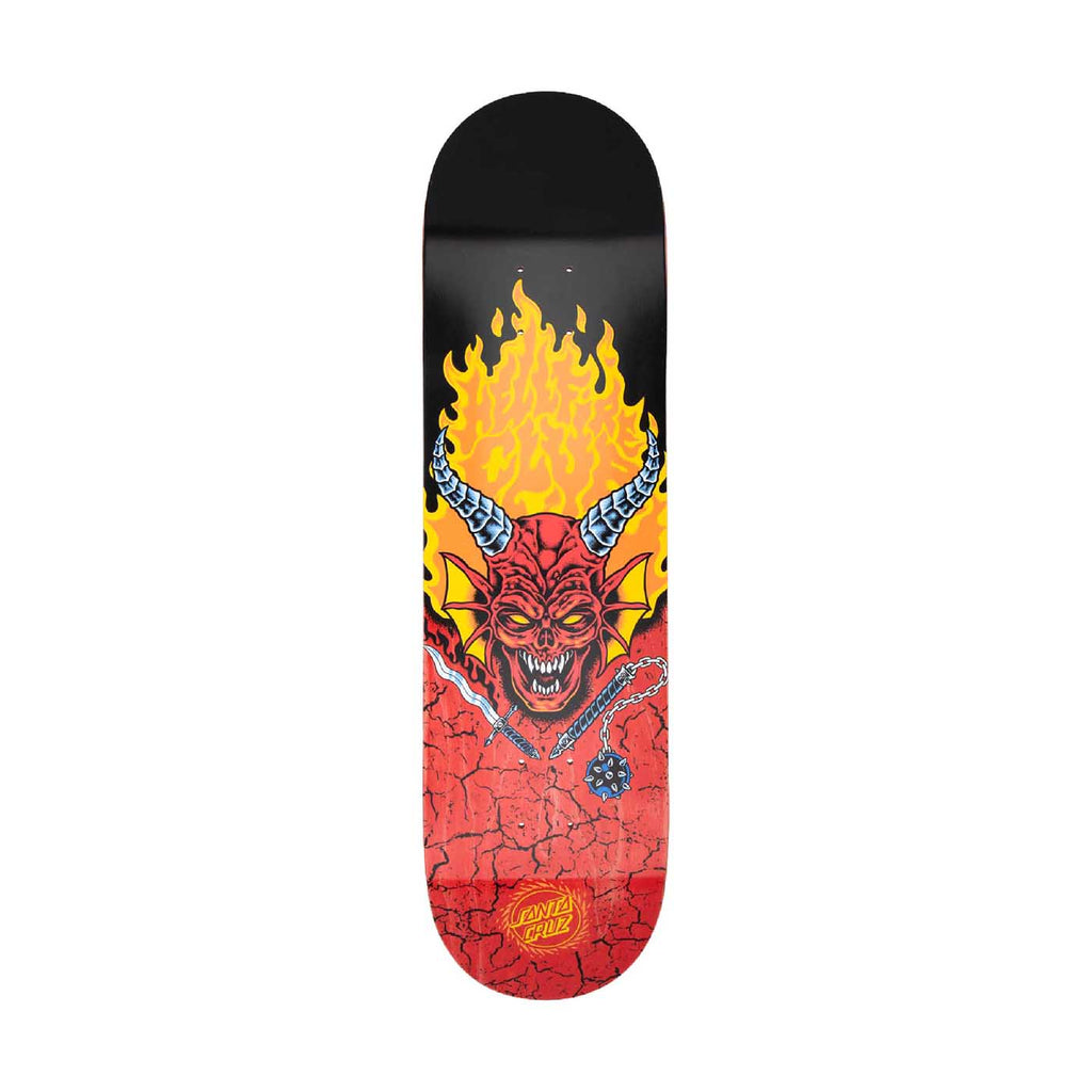 Santa Cruz x Stranger Things Hellfire Club Deck - 8.25"
