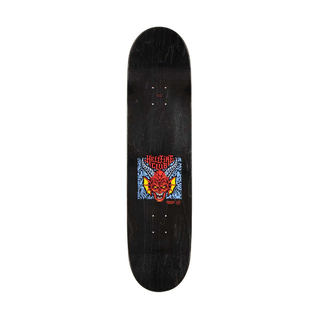 Santa Cruz x Stranger Things Hellfire Club Deck - 8.25"