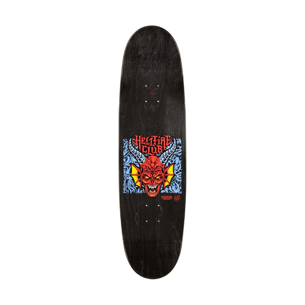Santa Cruz x Stranger Things Hellfire Flame Deck - 9"