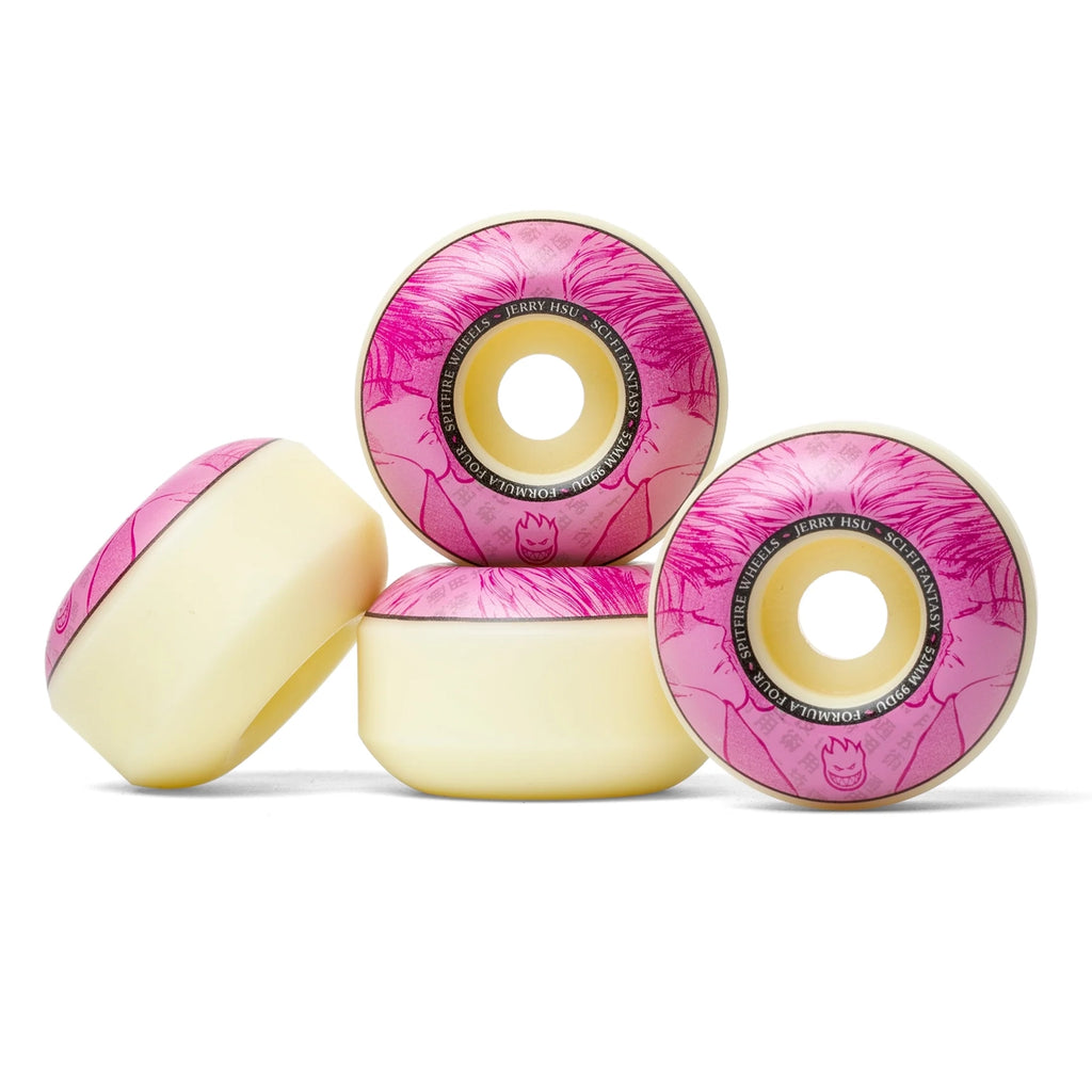 Spitfire Wheels Jerry Hsu Formula Four Classic 99 Duro Wheels - 52MM