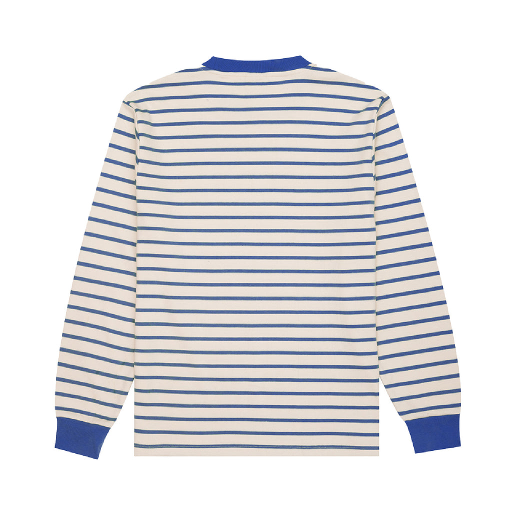 Parlez Shore YD L/S T Shirt - Azure / White - back
