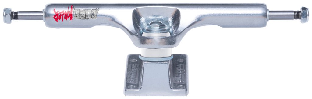 Slappy Trucks ST1 Curb Killer Polished Skateboard Trucks - 10"