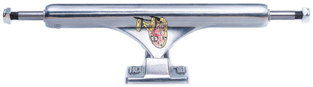 Slappy Trucks ST1 Curb Killer Polished Skateboard Trucks - 10"