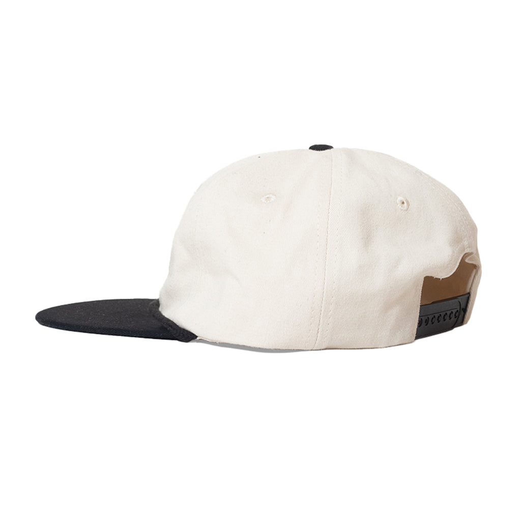 Parlez Layou Snapback 6 Panel Hat - Ecru