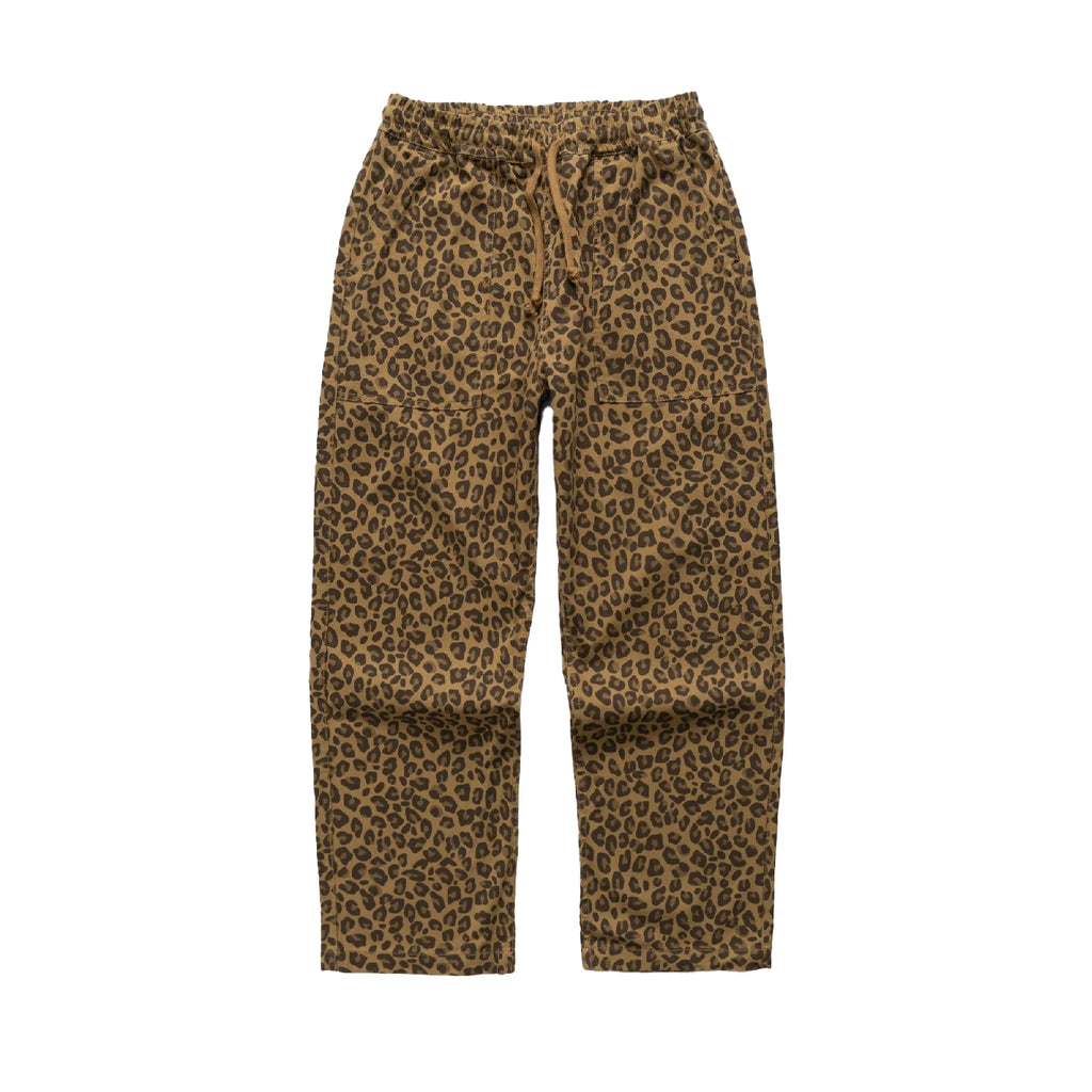 Service Works Leopard Chef Pant - Brown - front