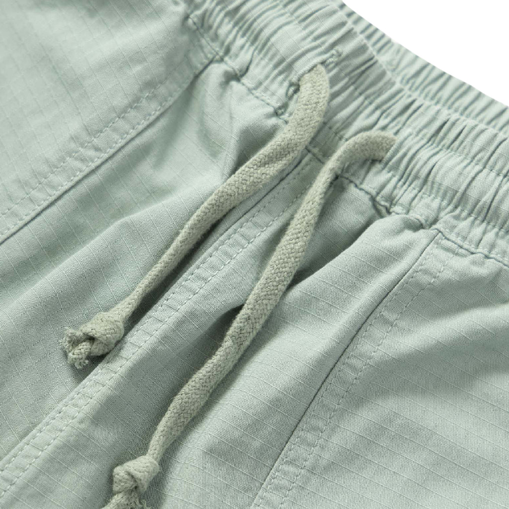 Service Works Ripstop Chef Shorts - Sage - drawcord
