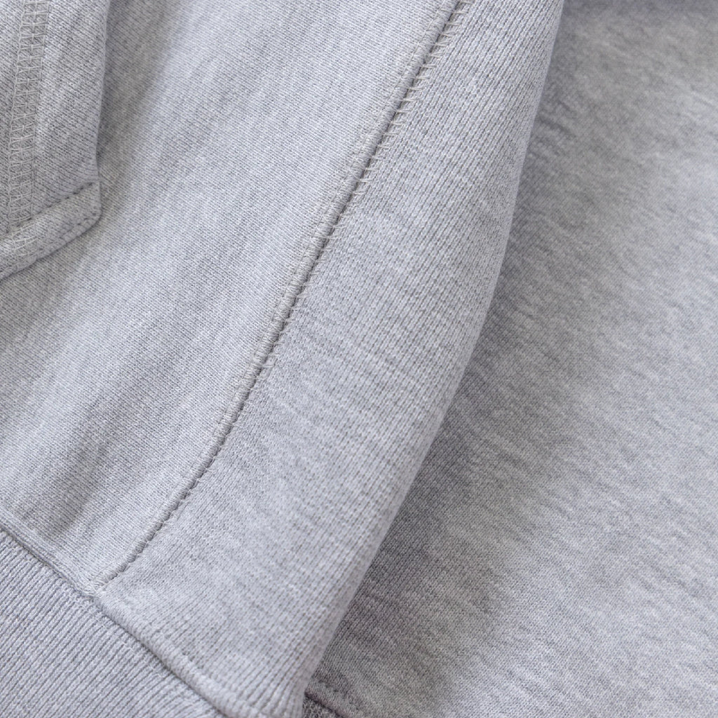 Service Works Maintenance Hoodie - Heather Grey - closeup