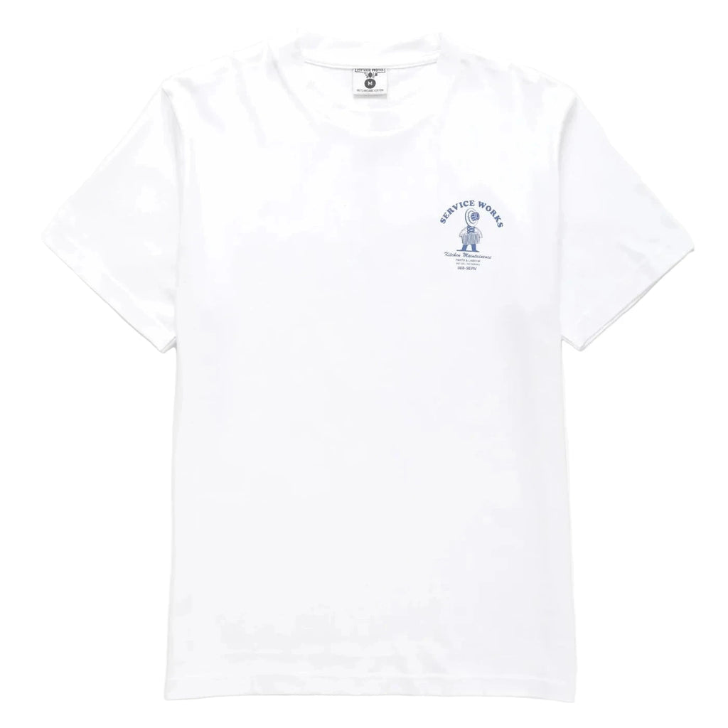 Service Works Maintenance T shirt - White - front