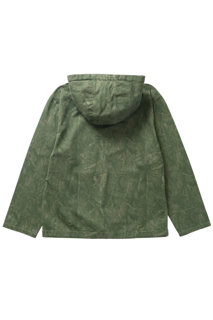 Service Works Xerox Camo Market Smock - Olive - back