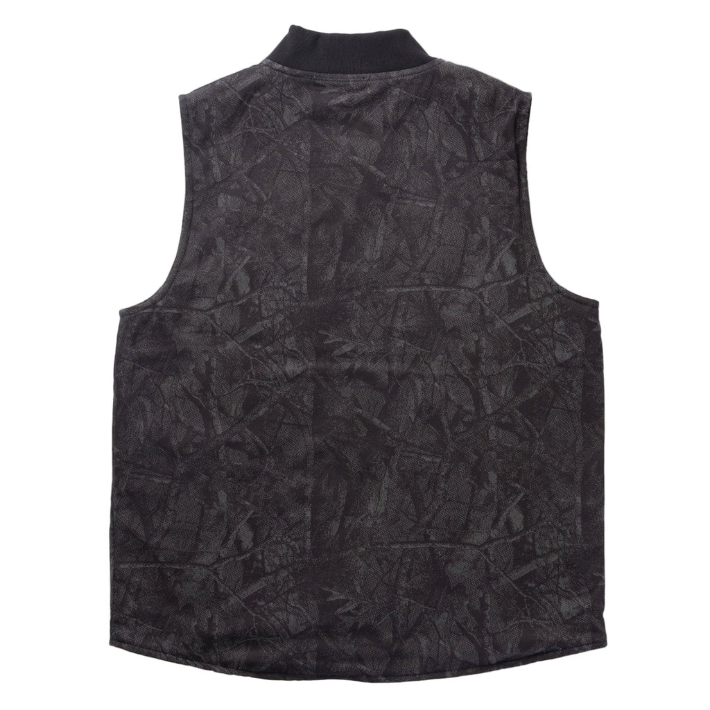 Service Works Xerox Camo Padded Work Vest Jacket - Mono - back