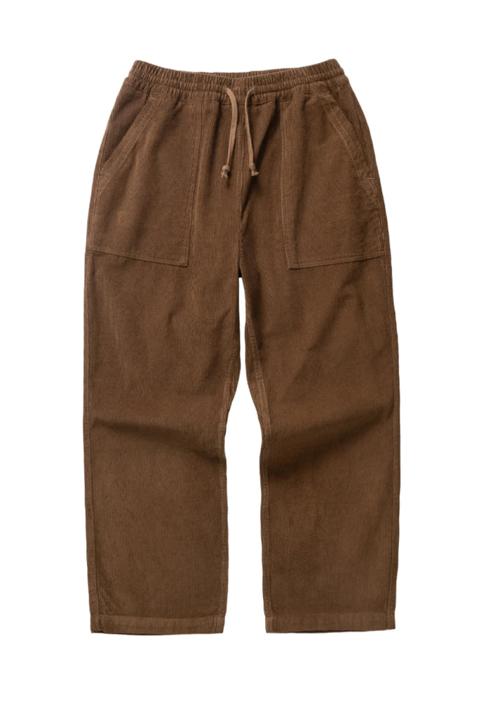 Service Works Corduroy Chef Pant - Bark - front