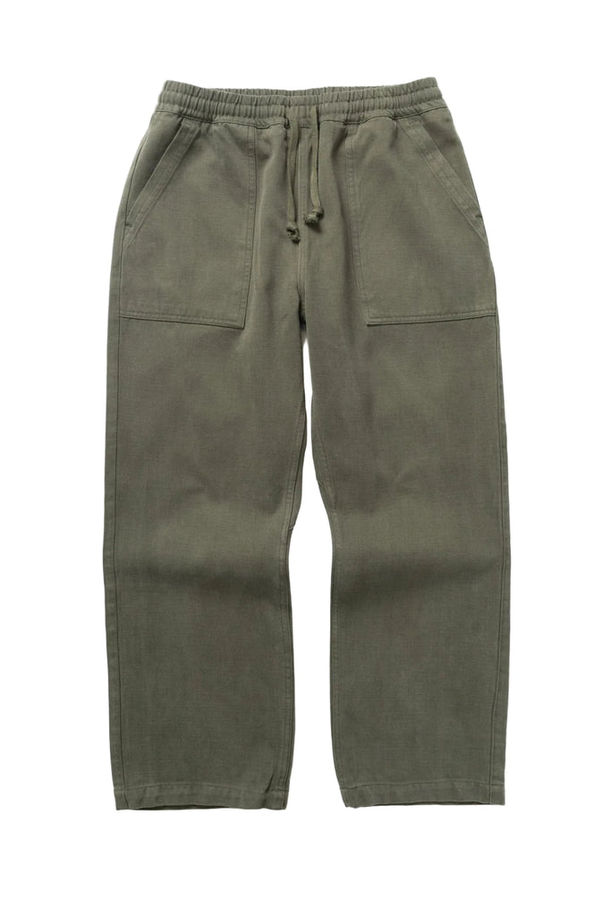 Service Works Moleskin Chef Pant - Moss - front