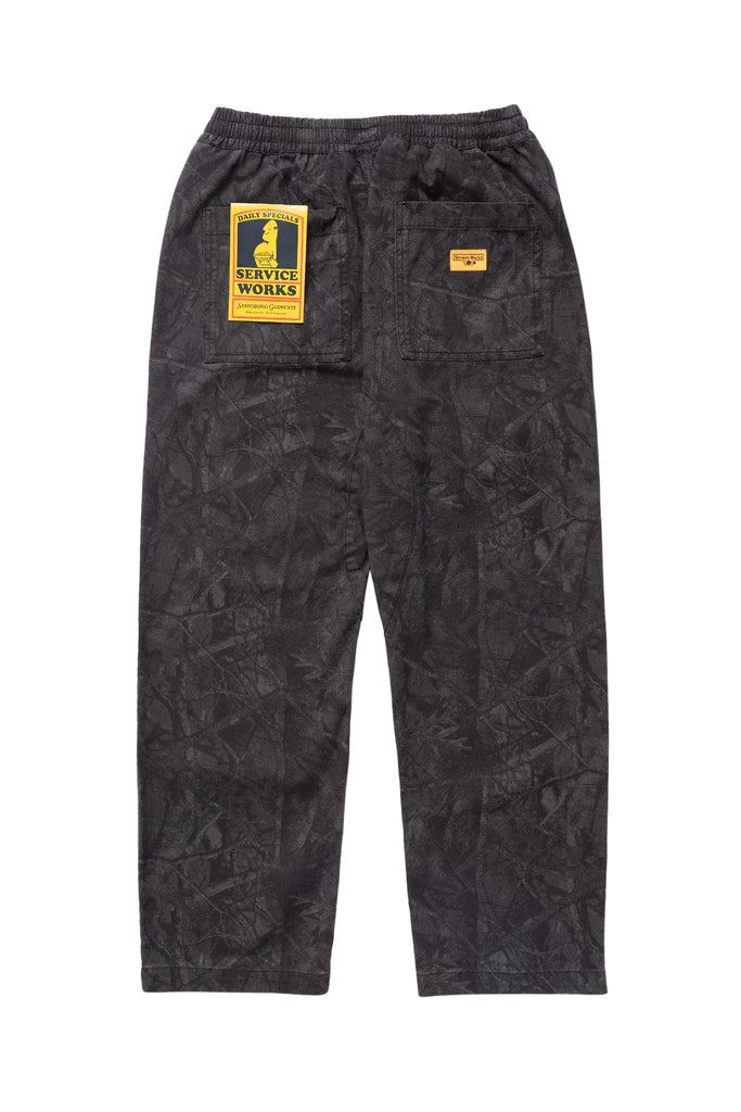 Service Works Xerox Camo Chef Pant - Mono - back