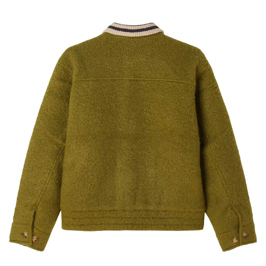 Obey Saunders Blouson Jacket - Moss Green