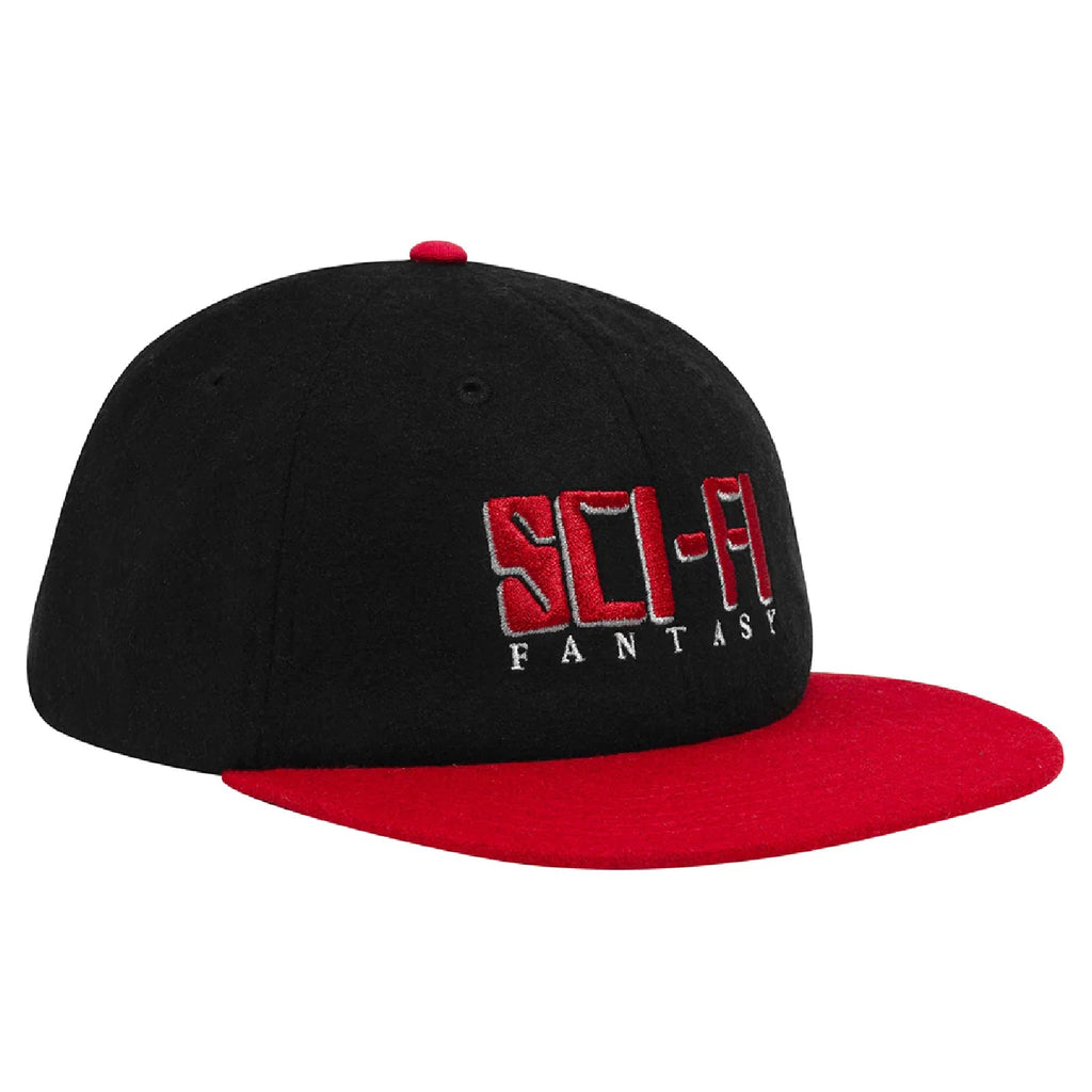 Sci-Fi Fantasy Display Cap Black / Red - Front 