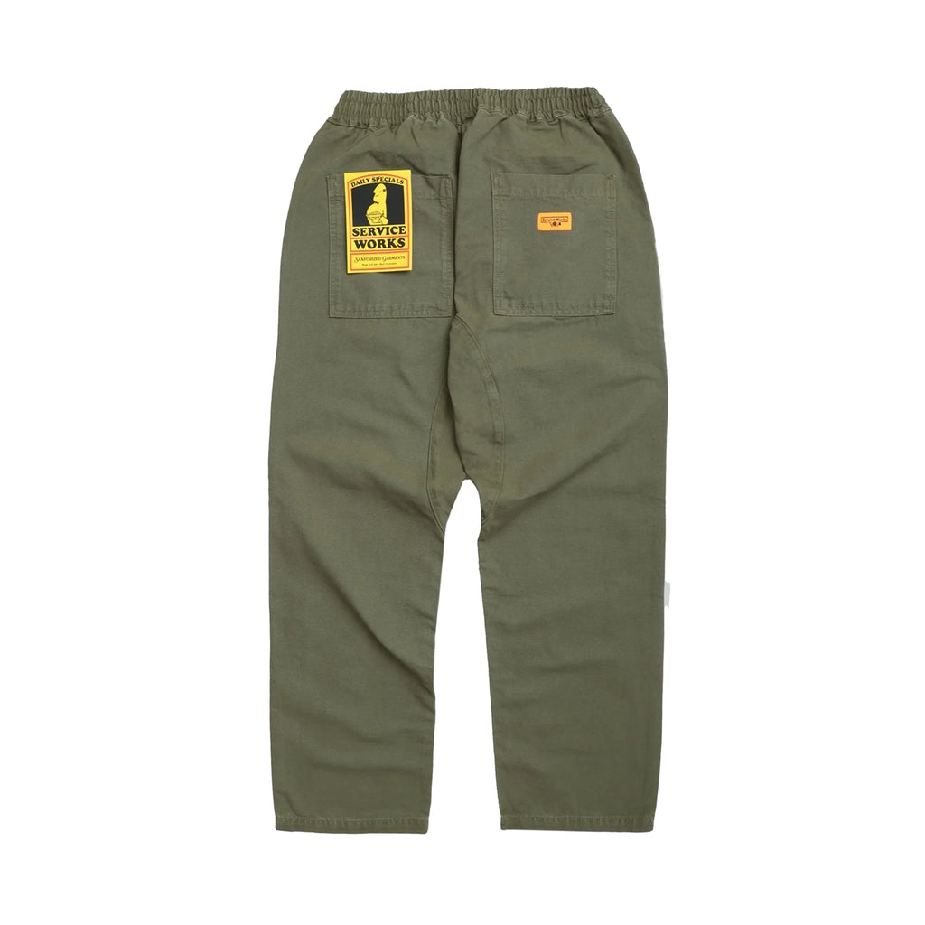 Service Works Canvas Chef Pant - Olive