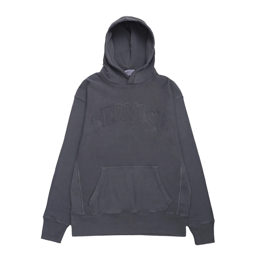 Service Works Arch Logo Hoodie - Charcoal