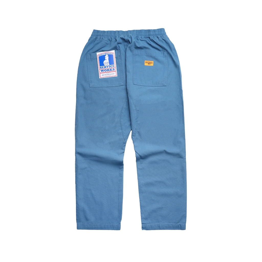 Service Works Canvas Chef Pant - Work Blue