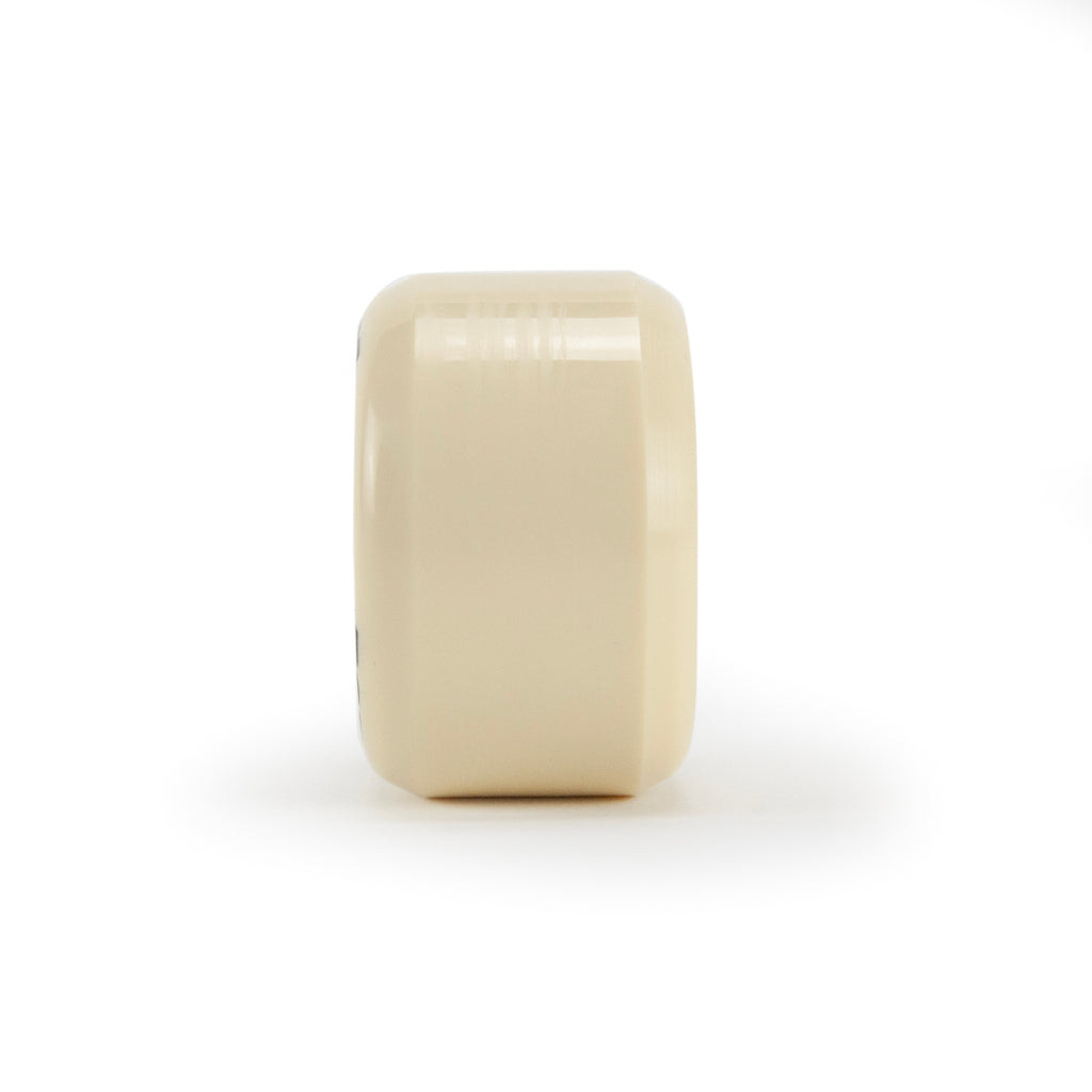 Bored of Southsea 'Bubble' Skateboard Wheels - Natural 54mm - side
