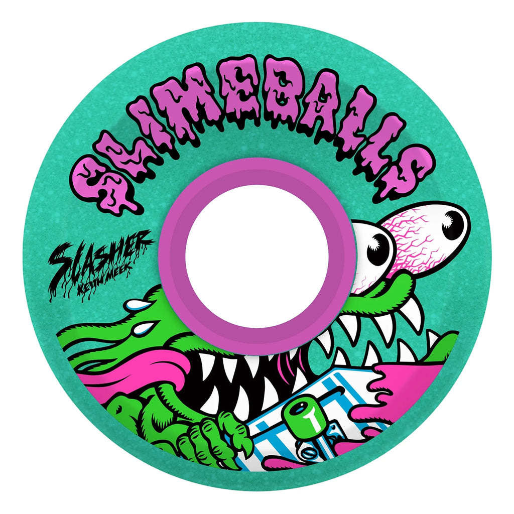 Slime Balls Meek Slasher 78a Green Wheels - 60MM