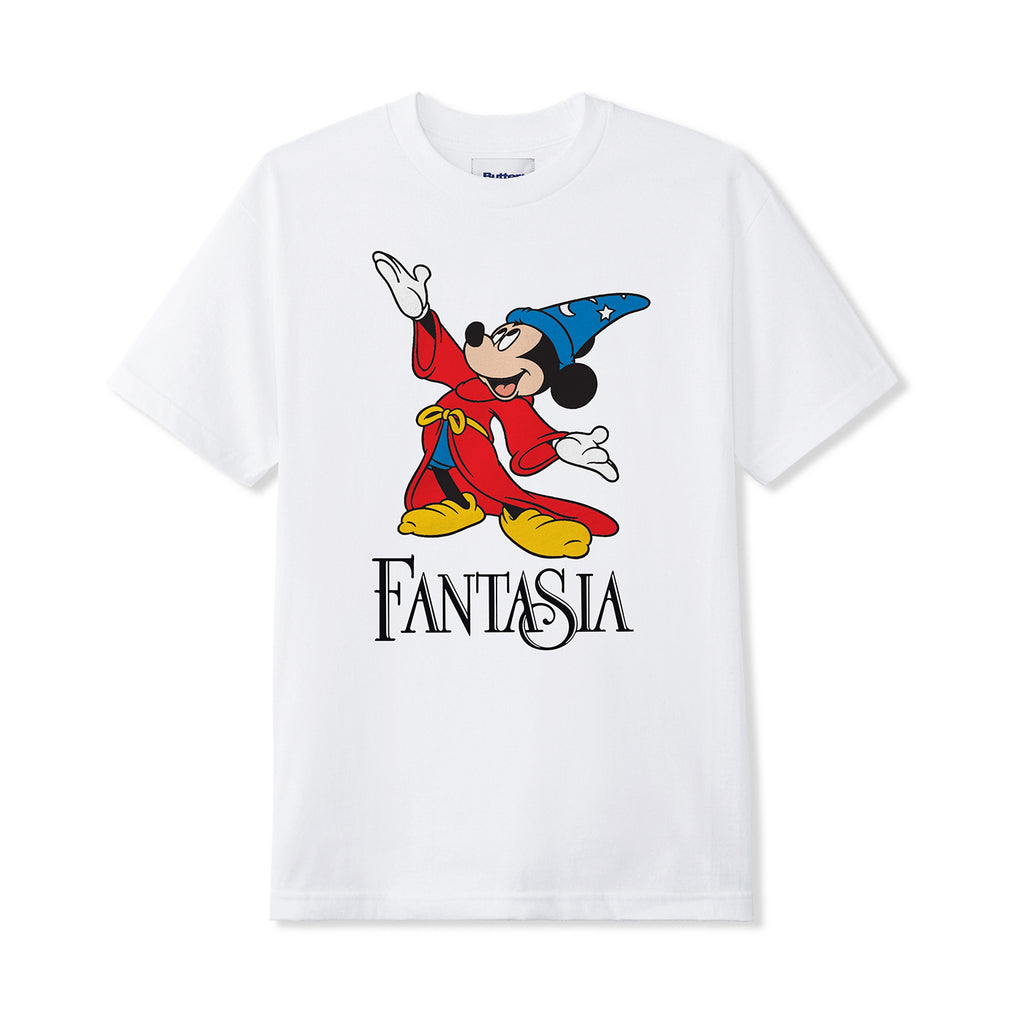 Butter Goods x Disney Fantasia T Shirt - White - front