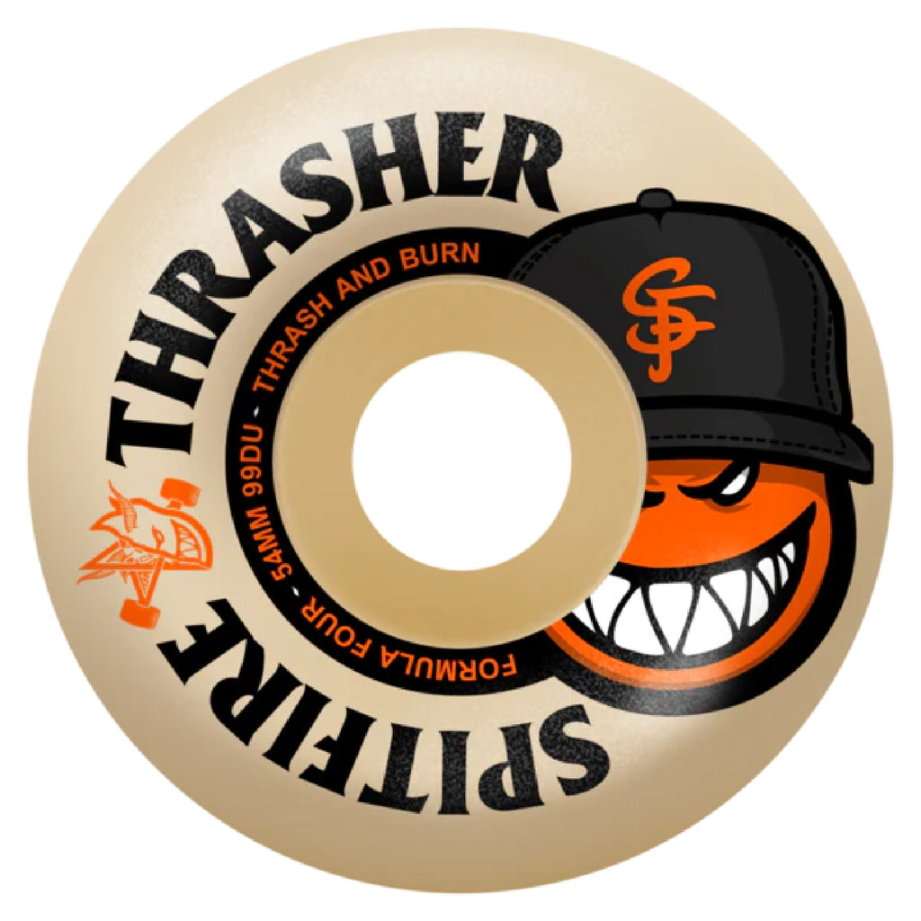 Spitfire Wheels Thrasher The City Formula Four Radial Full 99 Duro Wheels - 54MM - main